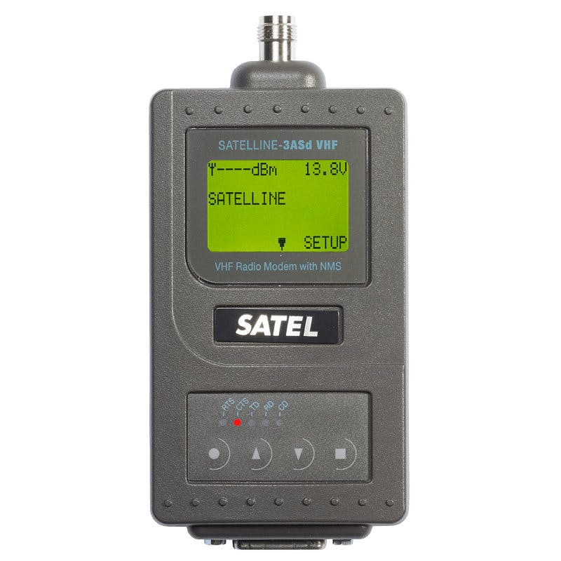 SATELLINE-3AS VHF display