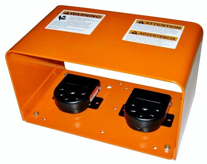 SSC Controls B-Series Foot Switch with Dual Guard