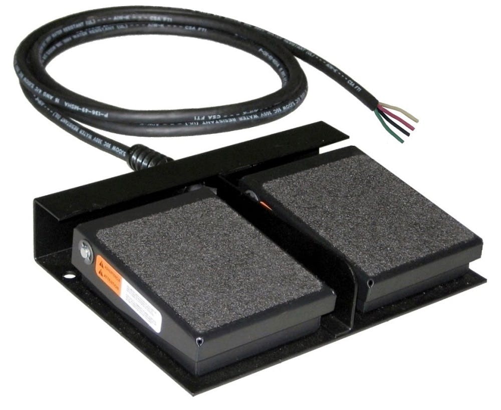 SSC Controls DS100 Dual-Pedal Foot Switch